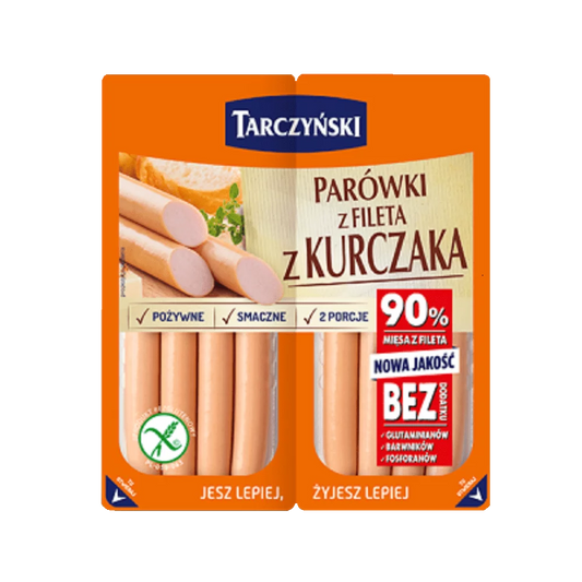 Parówki z fileta z kurczaka 180g Tarczyński
