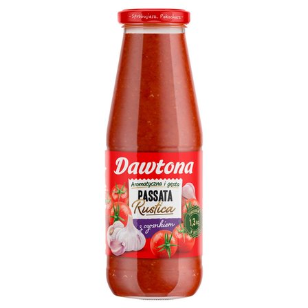 Passata Rustica z czosnkiem 690g Dawtona