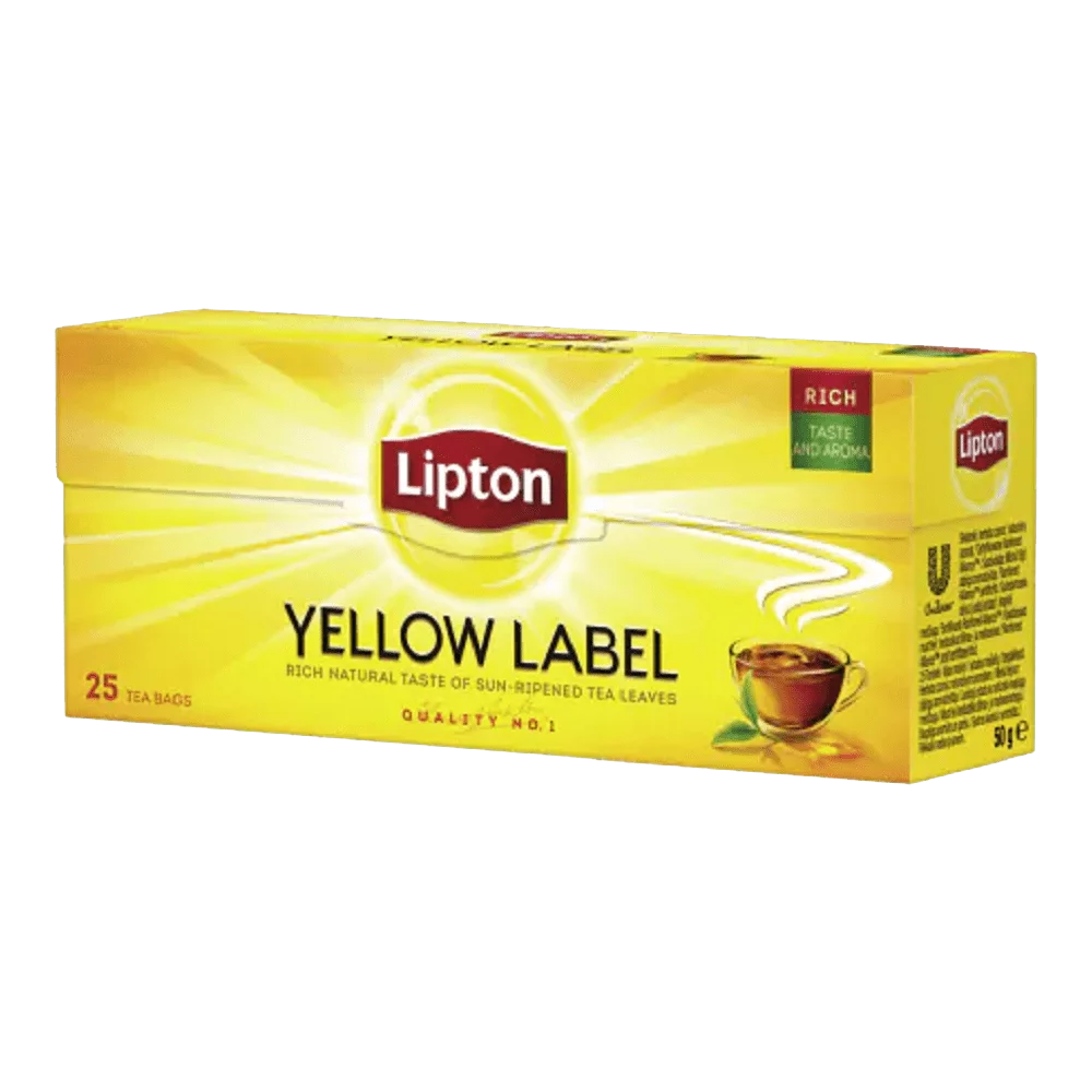 Herbata ekspresowa Lipton yellow label 25szt. Unilever Polska