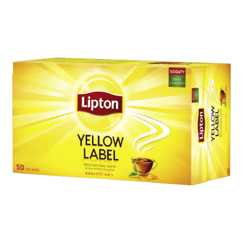 Herbata ekspresowa Lipton yellow label 50szt. Unilever Polska