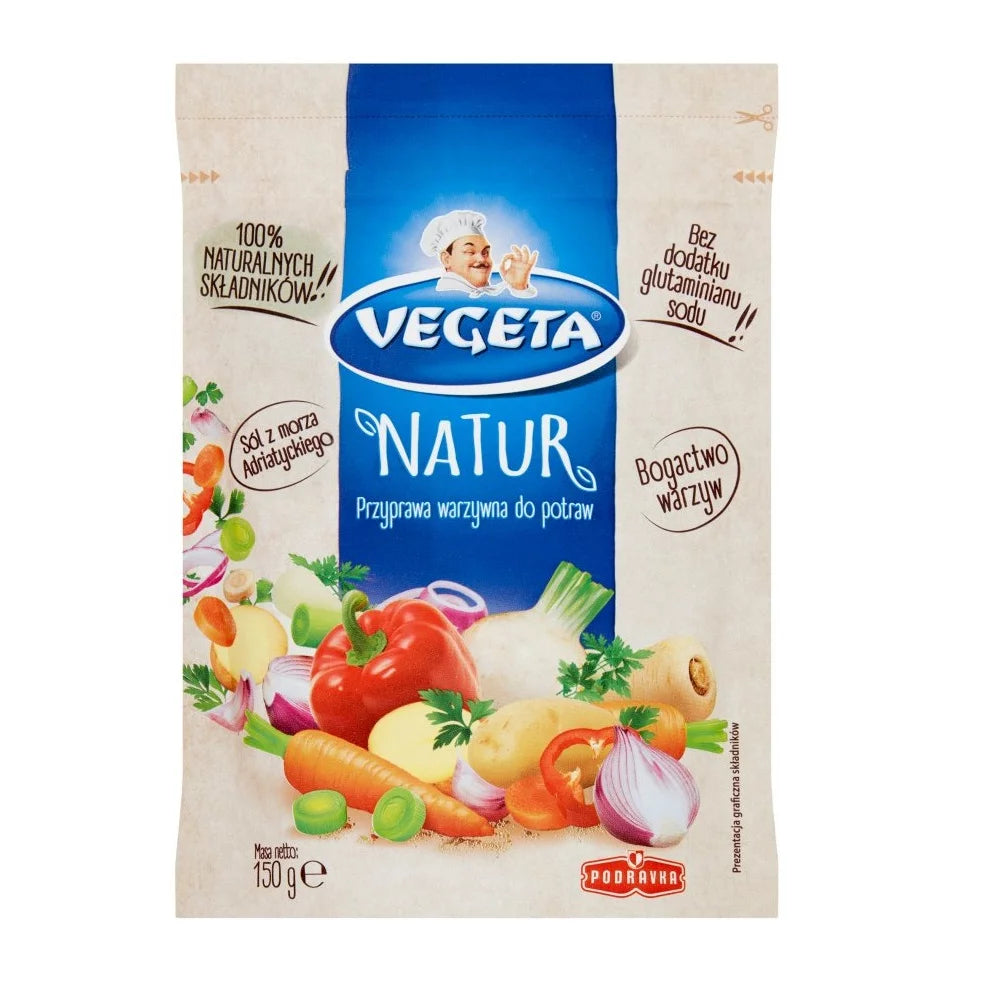 Przyprawa uniwersalna Vegeta natur 150g Podravka