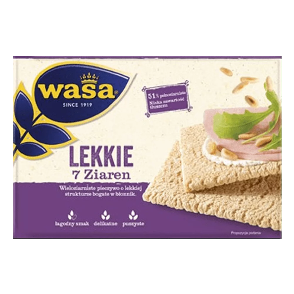 Pieczywo lekkie 7 zbóż 140g Wasa Barilla